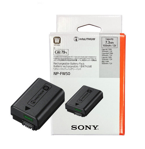 Batteria sony fw50 2v - np-fw50, 7.2v
