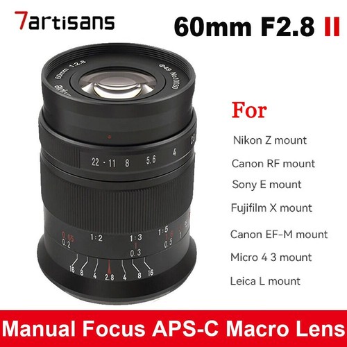 Artisans 8 mark ii - mm, f2.8