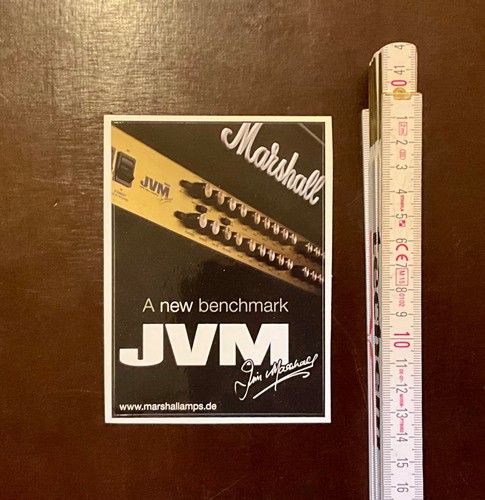 Marshall amps jvm adesivo - marshall,