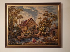 quadri ricamo mezzo punto