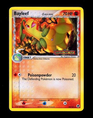 Pokemon bayleef dragon - bayleef, ex