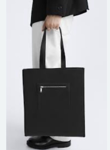 Zara tote bag - bag, minimalista