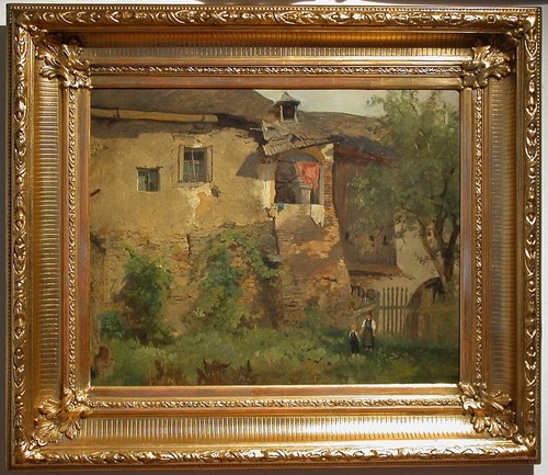 Dipinto olio leopold - ad,