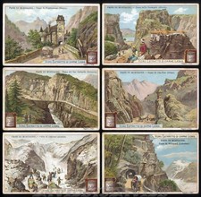 FIGURINE LIEBIG - S 678 - CIF 678 - PASSI DI MONTAGNE _ Ed. ITALIANA