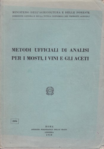 Metodi ufficiali analisi - di,