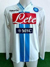 MAGLIA NAPOLI NO MATCH WORN ISSUE SHIRT JERSEY VINTAGE CAMISETA 2012/2013