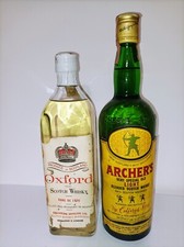 Whisky Vecchie Bottiglie Anni