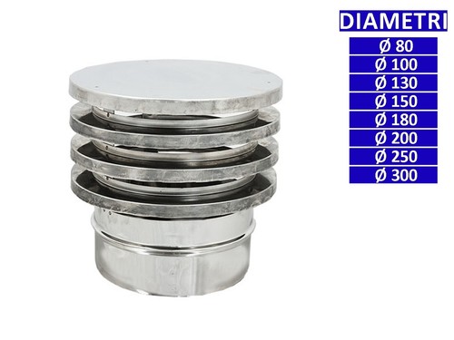 Allinox terminale zara acciaio - terminale,