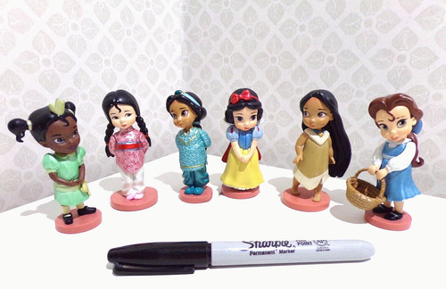 Disney store mini princess - mini,