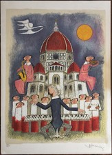 Bonciani Adorno litografia