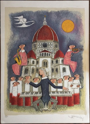 Bonciani adorno litografia - bonciani,