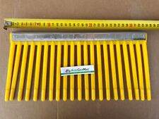 Spazzola 21 denti per andanatrice scopatrice raccolta olive nocciole in nylon