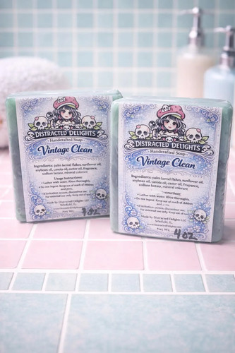 Sapone vintage pulito fatto - , a
