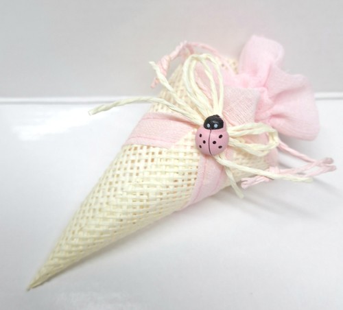 Cono sacchetto rosa 15 - 5,