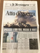 IL MESSAGGERO 11/12 SETTEMBRE