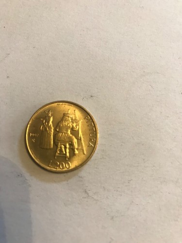 San marino moneta da - moneta, 200