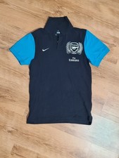T-shirt della squadra di football Arsenal London 2011 polo training jersey Mens