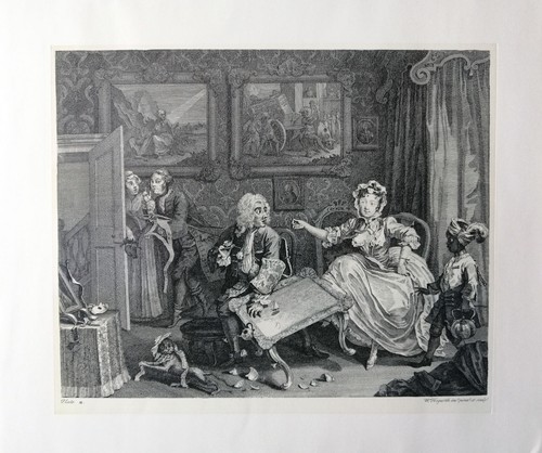 Hogarth harlot s - a, progress