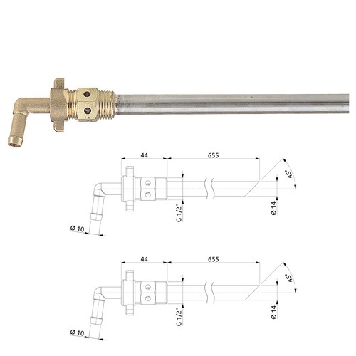 Agitatore canna 004510 - a,