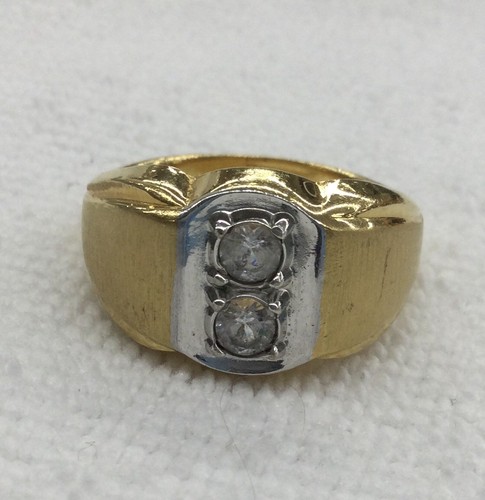 Gold vintage 18k - ge, men's