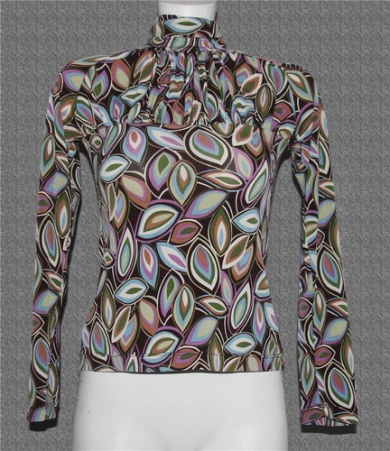 Top tunica pavone girocollo - tunica,