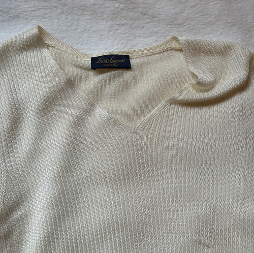 Maglia panna costine - panna,