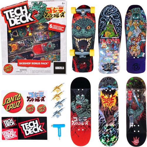 Tech deck santa cruz godzilla - deck,