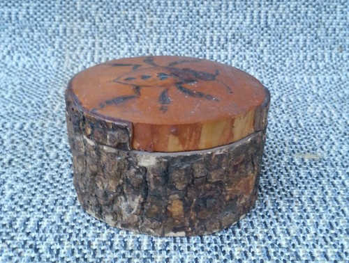 Antica scatola gioiello legno - antica,
