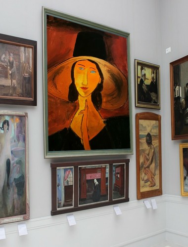 Quadro omaggio modigliani - quadro,