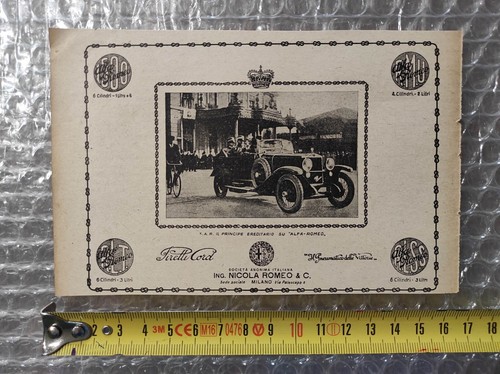 Antica pubblicità 1926