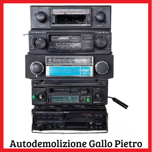 Stock radio autoradio - , epoca
