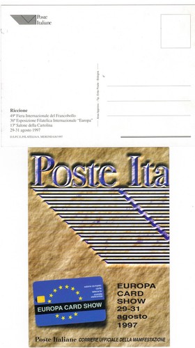 1997 cartoline promozionali - promozionali, "