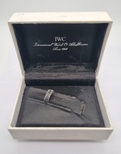 IWC vintage leather white box