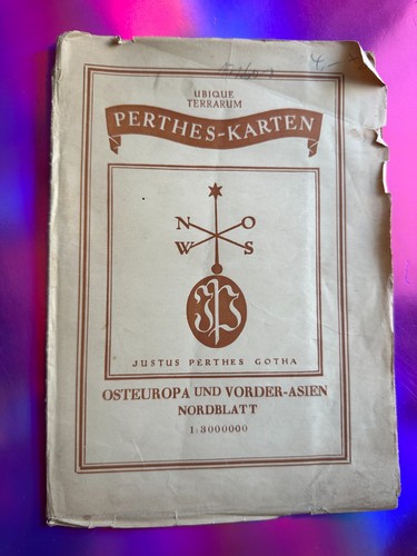 Carte perthes europa orientale - carte,