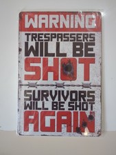 Insegna Latta Vintage Retrò