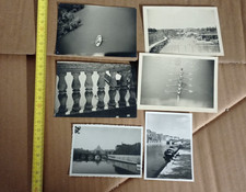 6 VECCHIE FOTO FOTOGRAFIE ROMA SPARITA TEVERE E LUNGOTEVERE