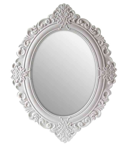 Specchio parete ovale cornice - ovale,