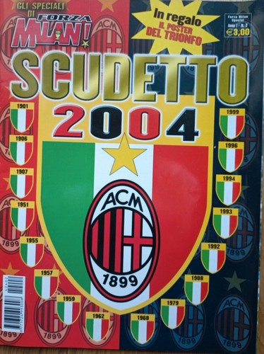 Rivista sportiva forza milan - rivista,