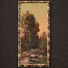 Dipinto firmato paesaggio