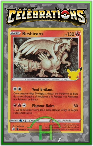 Reshiram holo - reshiram,
