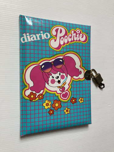 Diario poochie 1986 mattel con - diario,
