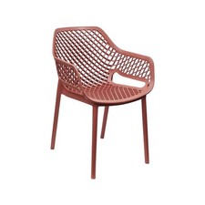 Sedia Aria Armchair Rosso per bar e ristoranti