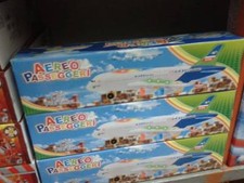 aereo passeggeri di linea luminoso gioco di qualita toy w40 lel