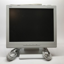 Monitor LCD a pannello piatto NEC AccuSync modello LCD51V schermo 15" nuovo vintage