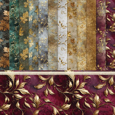 24 Fogli Di Carta Decorativa