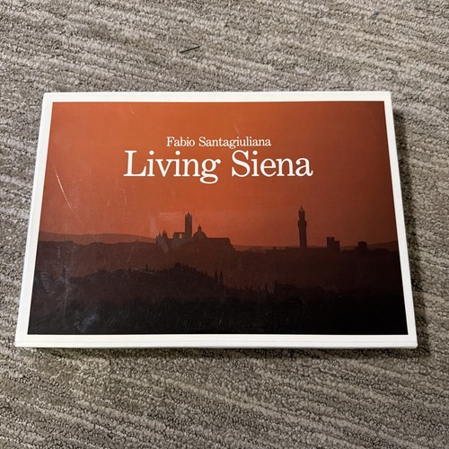 Living siena hardcover book - living,