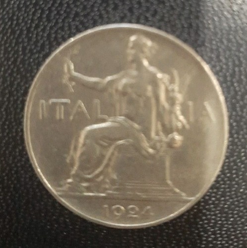 1924 moneta buono - 1, lira