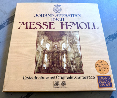 Bach messe h moll - -, in