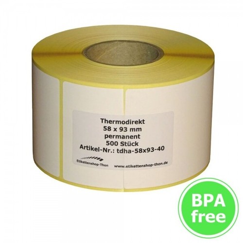 Thermoetiketten per bizerba - thermoetiketten,