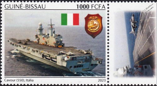 Francobollo nave guerra - da,